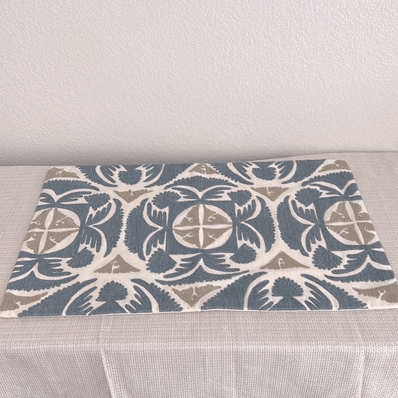 💙Pottery Barn💙Varick Embroidered Lumbar Pillow Cover